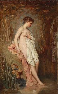 Girl Bathing