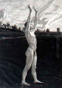 And Therefore, from the 'Of Death, Part Two' series, 1898 by Max Klinger