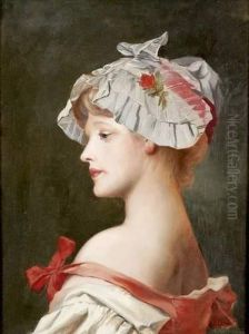 Jeune Fille A La Coiffe De Dentelle Jeune Fille A La Coiffe De Dentelle