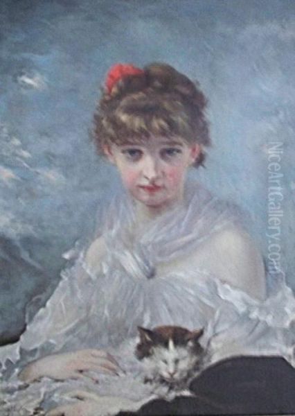 Nina Con Gato - view 1