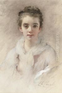 Une Jolie Femme En Deshabille