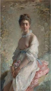 A Beauty With A Bouquet