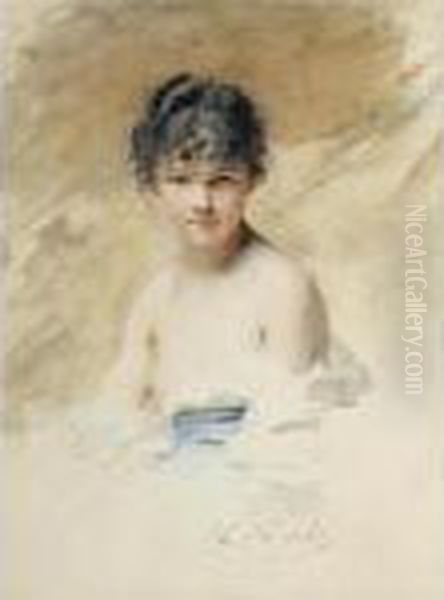 A Portrait Of A Young Girl - view 1