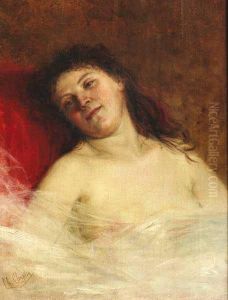 Joven Reclinada by Charles Josua Chaplin