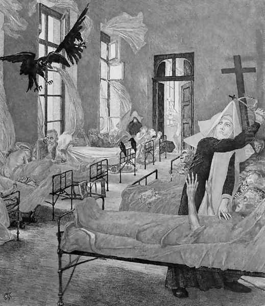 The Plague, from the 'Of Death, Part Two' series, 1898 - view 1