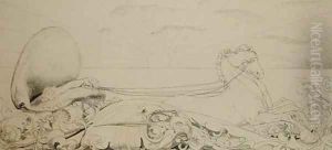 Triumph, from the series of ten plates from 'Paraphrase on the Discovery of a Glove', 1878 published in 1881