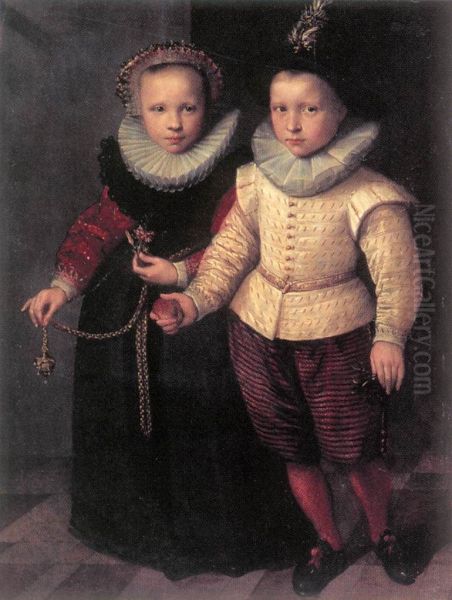 Double Portrait of a Brother and Sister - view 1