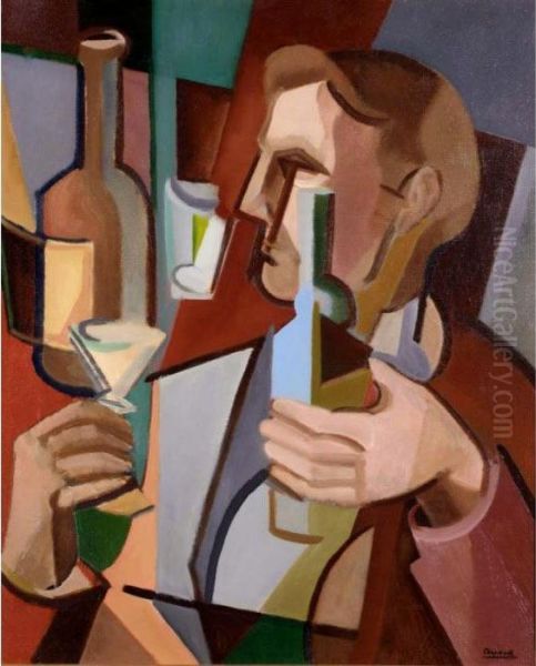 Homme Au Verre - view 1