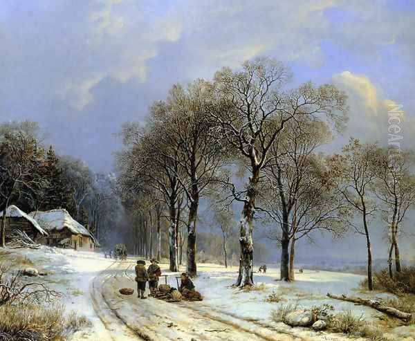 Winter landscape 1838 - view 1