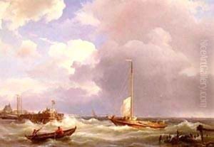 Returning To The Sound by Barend Cornelis Koekkoek