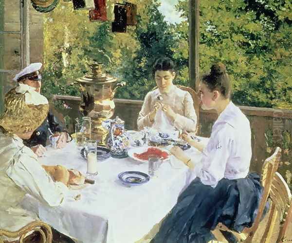 At the Tea-Table, 1888 - view 1