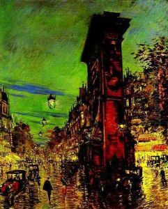 Paris, Saint Denis Arc, 1930 by Konstantin Alexeievitch Korovin