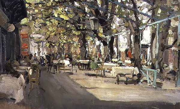 Cafe in Yalta, 1905 - view 1