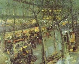 Paris, Cafe de la Paix, 1906