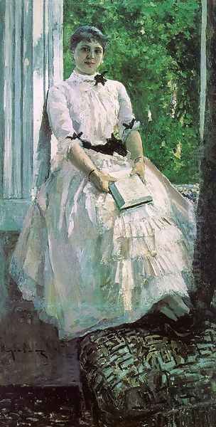 Portrait of the Actress Titiana Liubatovich 1880s - view 1
