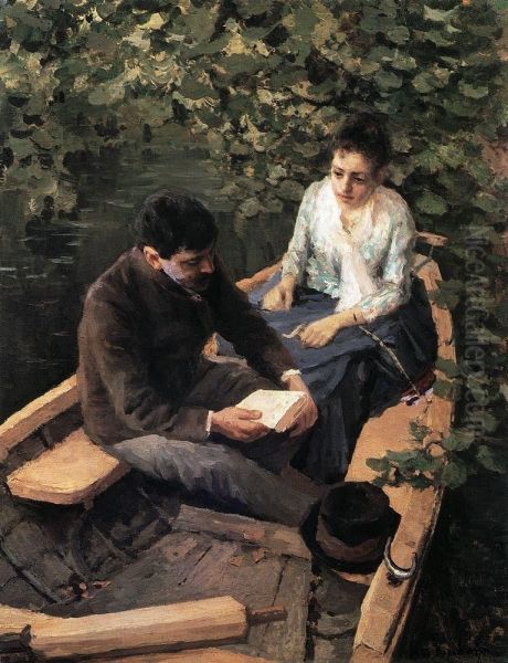 In the Boat, 1888 - view 1