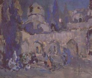 The Dance by Konstantin Alexeievitch Korovin