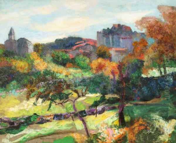 Paysage A Saint Saturnin - view 1