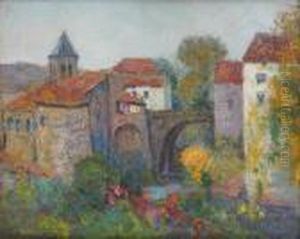 Vue Du Village by Victor Charreton