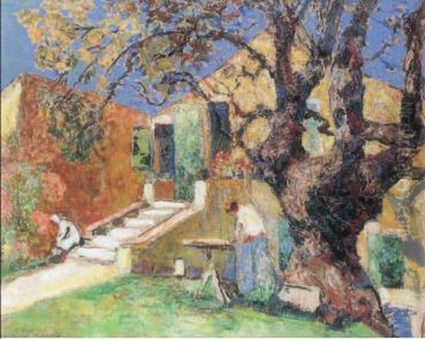 A L'ombre Du Platane - view 1