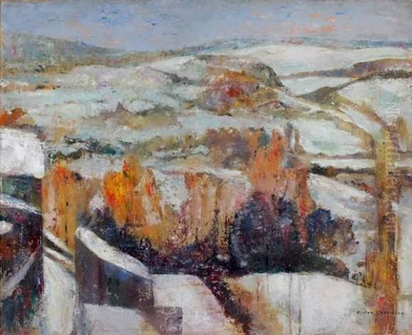 Paysage Enneige - view 1