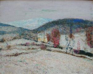 Paysage De Neige by Victor Charreton