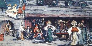 Stage Design for 'The Goldfish' by Minkus, 1903 by Konstantin Alexeievitch Korovin