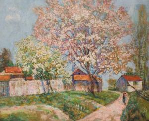 Pommiers En Fleurs