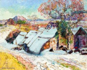 Neige Sur Les Masures Groire