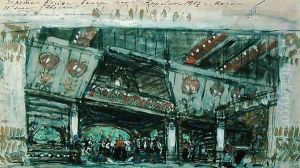 Sketch for the ballet, 'The Goldfish', by Ludwig Minkus (1826-1917), 1903 by Konstantin Alexeievitch Korovin