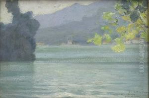 Reflets Sur Le Lac D'annecy