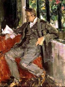 Portrait of Feodor Ivanovich Chaliapin (1873-1938), 1905 by Konstantin Alexeievitch Korovin