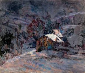 Buron En Auvergne
Huile Sur Carton, Signee En Bas A Droite by Victor Charreton