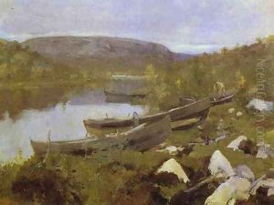 St. Triphon's Brook in Pechenga, 1894