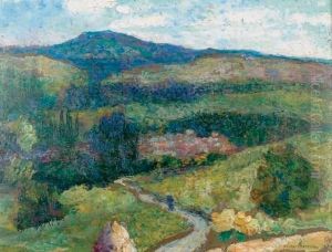 Paysage De Montagne by Victor Charreton