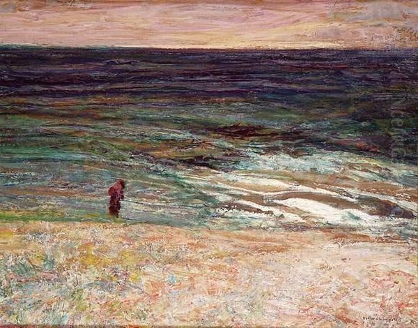 Promeneur Sur La Plage - view 1