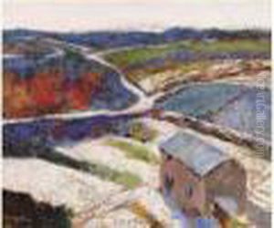 Paysage De Neige by Victor Charreton