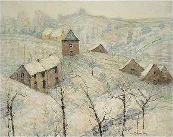Village Sous La Neige - view 1