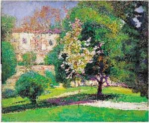 L'arbre En Fleurs by Victor Charreton