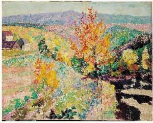 Paysage D'automne by Victor Charreton
