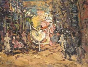 Stage Design for Don Quixote by Konstantin Alexeievitch Korovin