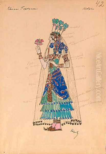 Costume designs for Konek Gorbunok - view 1