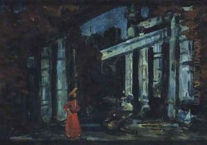 Stage design by Konstantin Alexeievitch Korovin
