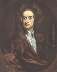 Portrait of Sir Isaac Newton 1702 by Sir Godfrey Kneller