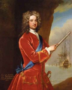 Portrait of Admiral James Berkeley, 3rd Earl of Berkeley (1680 - 1736) by Sir Godfrey Kneller