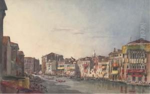 The Visit Of The Emperor Of Austria To Venice