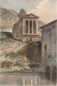 The Temple Of Clitumnus by Harriet Cheney