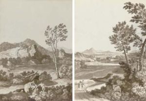 A Sketchbook Of Forty Drawings
Of Sicilian And Neapolitan Subjects(vol. Viii) Including Views Of:
Paestum; Near Cefalu; Cyclopeanislands; Mount Etna; The Casa Inglesa On
Mount Etna; In The Boscoon Mount Etna; The Fontana D'ulisse Near
Catania; The A Sketchbook Of Forty Drawings
Of Sicilian And Neapolitan Subjects(vol. Viii) Including Views Of:
Paestum; Near Cefalu; Cyclopeanislands; Mount Etna; The Casa Inglesa On
Mount Etna; In The Boscoon Mount Etna; The Fontana D'ulisse Near
Catania; The