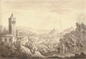 A Sketchbook Of Forty-seven Views Of Naples by Harriet Cheney