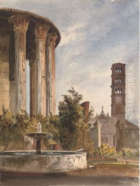 The Gardens Of The Palazzo Cenci-bolognetti - view 1
